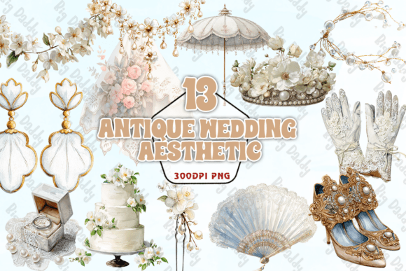 Antique Wedding Aesthetic PNG: A Designer's Guide to Timeless Charm