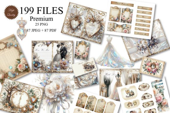 Crafting a Timeless Love Story with This Junk Journal Kit